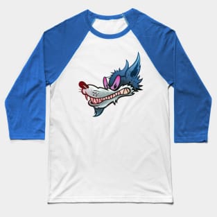 Cool Wolf Baseball T-Shirt